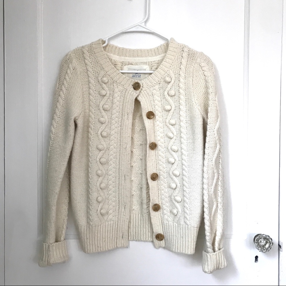 Aerie Chunky Cardigan